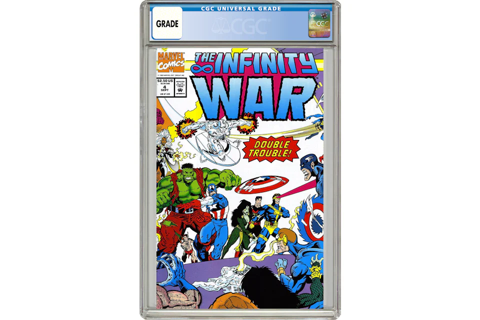 Marvel Infinity War (1992) #4 Comic Book CGC Graded - KR