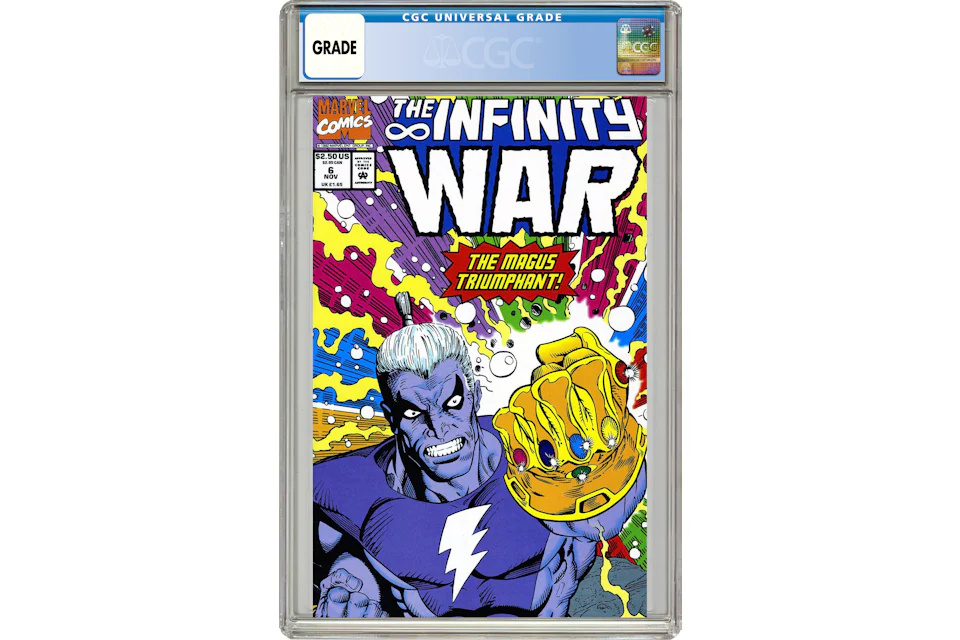 Marvel Infinity War (1992) #6 Comic Book CGC Graded