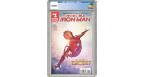 Marvel Invincible Iron Man (2017 3rd Series) #1A Comic Book CGC Graded