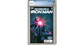 Marvel Invincible #Iron Man 9 Variant Edition Comic Book CGC Graded
