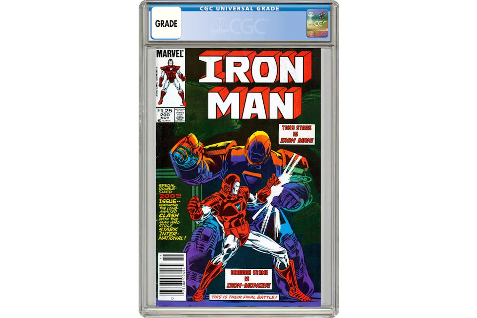 Marvel Iron Man (1968 1st Series) #200 Comic Book CGC Graded
