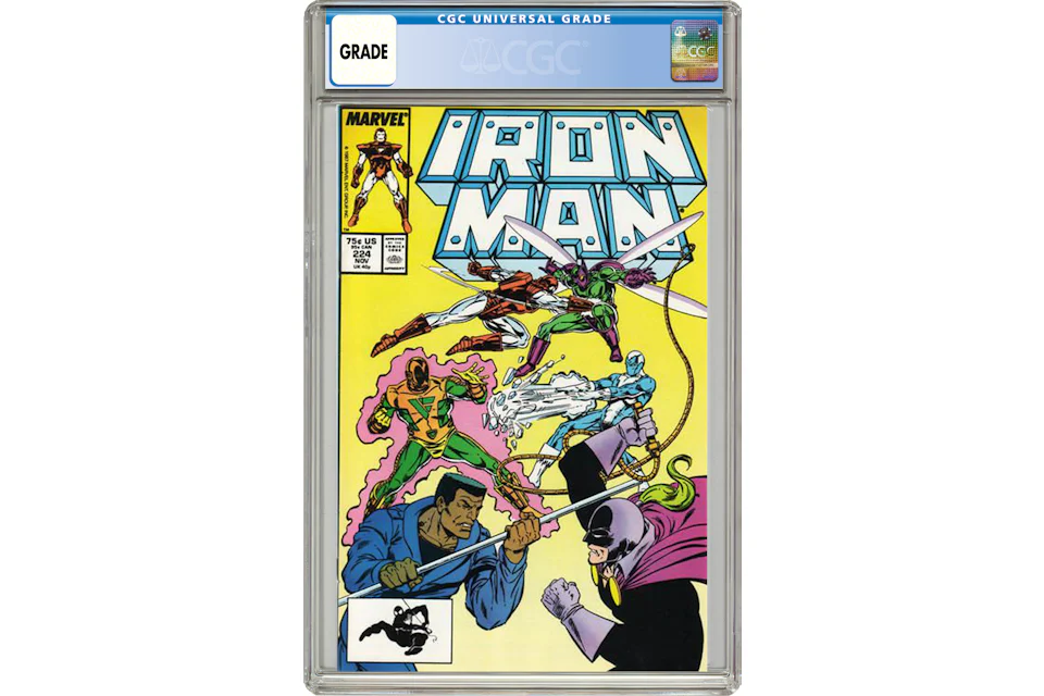 Marvel Iron Man (1968 1st Series) #224 Comic Book CGC Graded