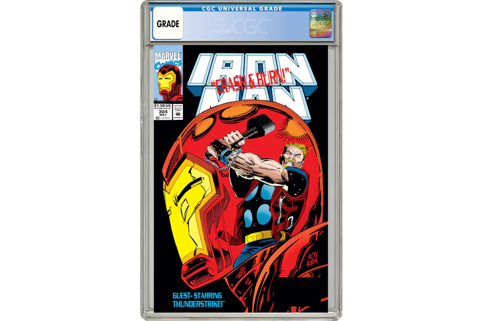 Marvel Iron Man #304 Comic Book CGC Graded