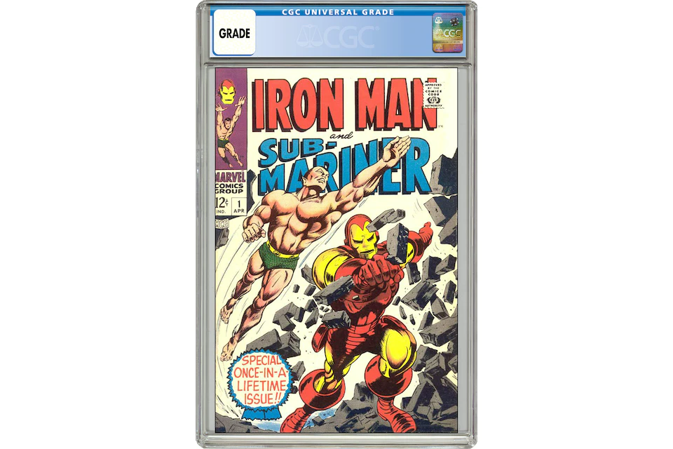 Marvel Iron Man and Sub-Mariner #1 Comic Book CGC Graded