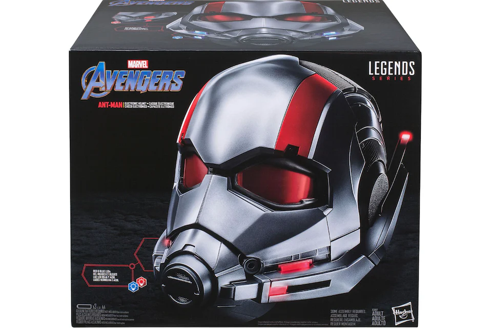Marvel Legends Ant-Man Electronic Helmet Silver