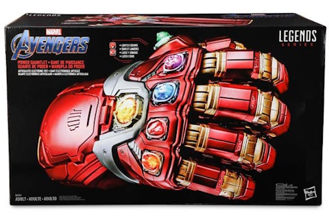 Marvel Legends Avenger Endgame Power Gauntlet Glove Red SS21 US