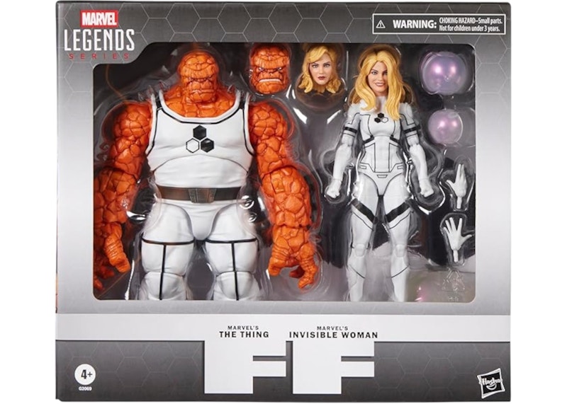 Marvel Legends Series Future FoundationThe Thing & Invisible Woman Action Figures
