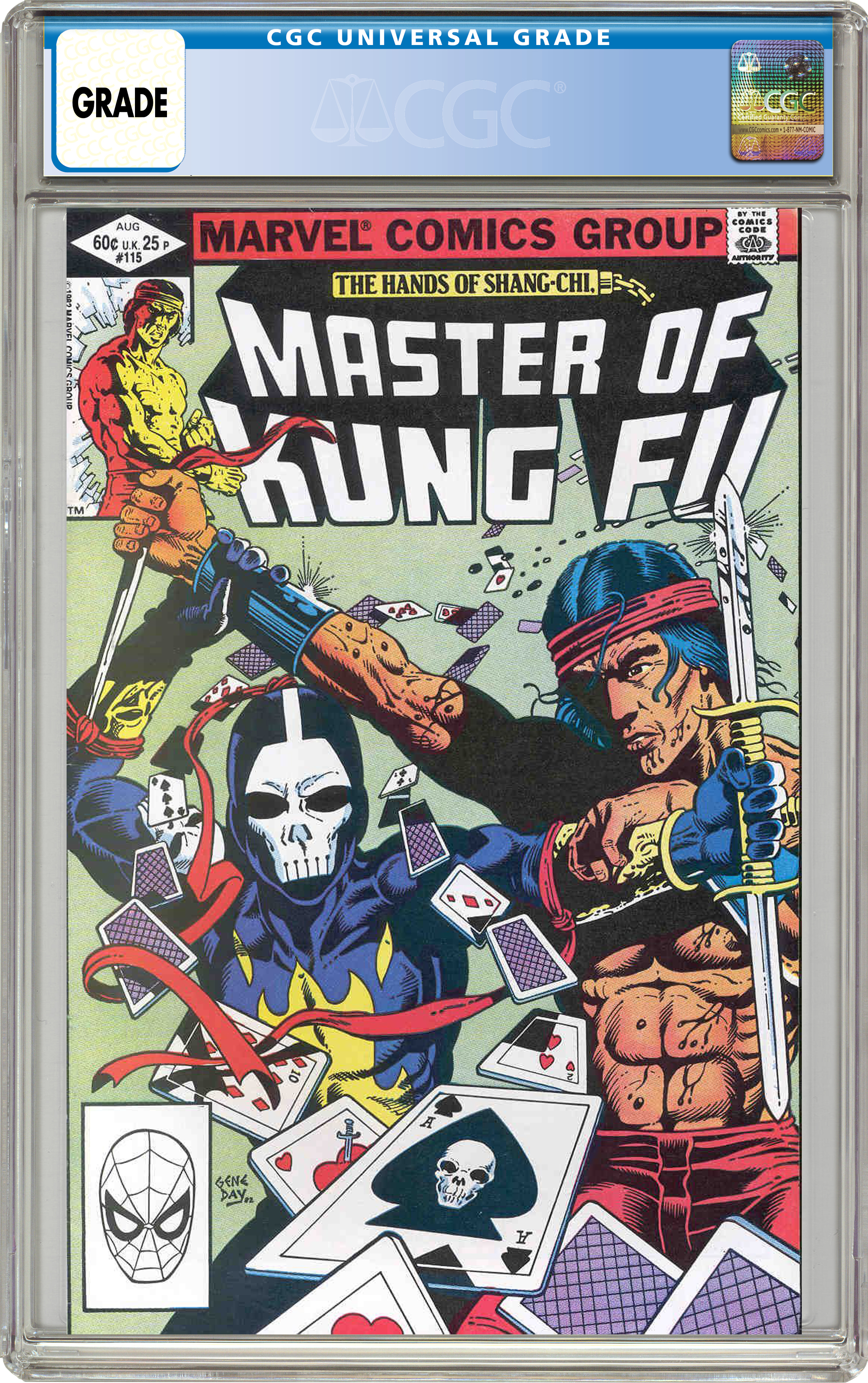 Marvel Master of Kung Fu (1974 Marvel) #115 Comic Book CGC Graded - US