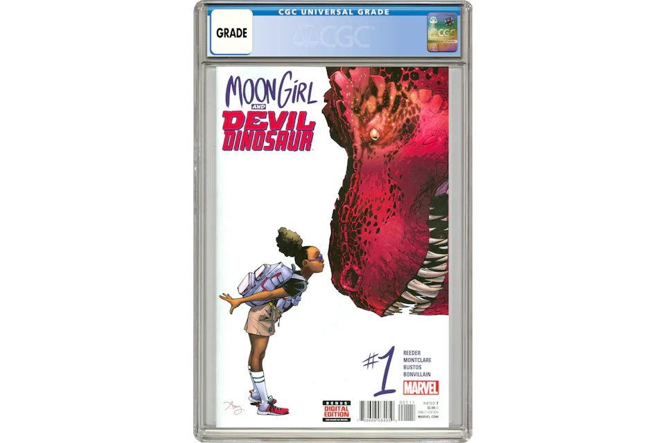 Marvel Moon Girl and Devil Dinosaur #1 Comic Book CGC Graded