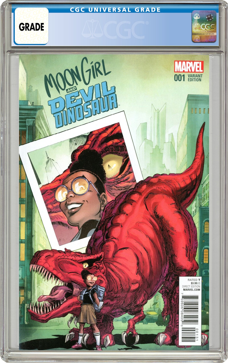 Marvel Moon Girl and Devil Dinosaur (2015) #1B Comic Book CGC