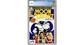 Marvel Moon Knight #1 Comic Book CGC Graded