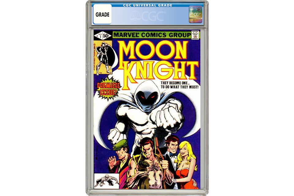 Marvel Moon Knight #1 Comic Book CGC Graded
