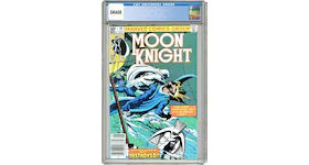 Marvel Moon Knight (1980 1st Series) #10 Comic Book CGC Graded