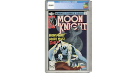 Marvel Moon Knight (1980 1st Series) #2 Comic Book CGC Graded