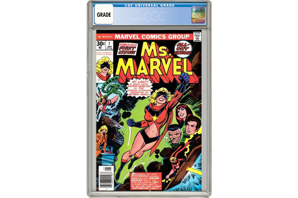 Marvel Ms. Marvel #1 Comic Book CGC Graded