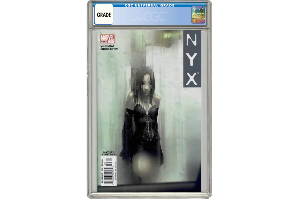 Marvel NYX #3 (1st App. of X-23) Comic Book CGC Graded