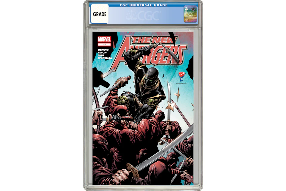 Marvel New Avengers #13 Comic Book CGC Graded - US