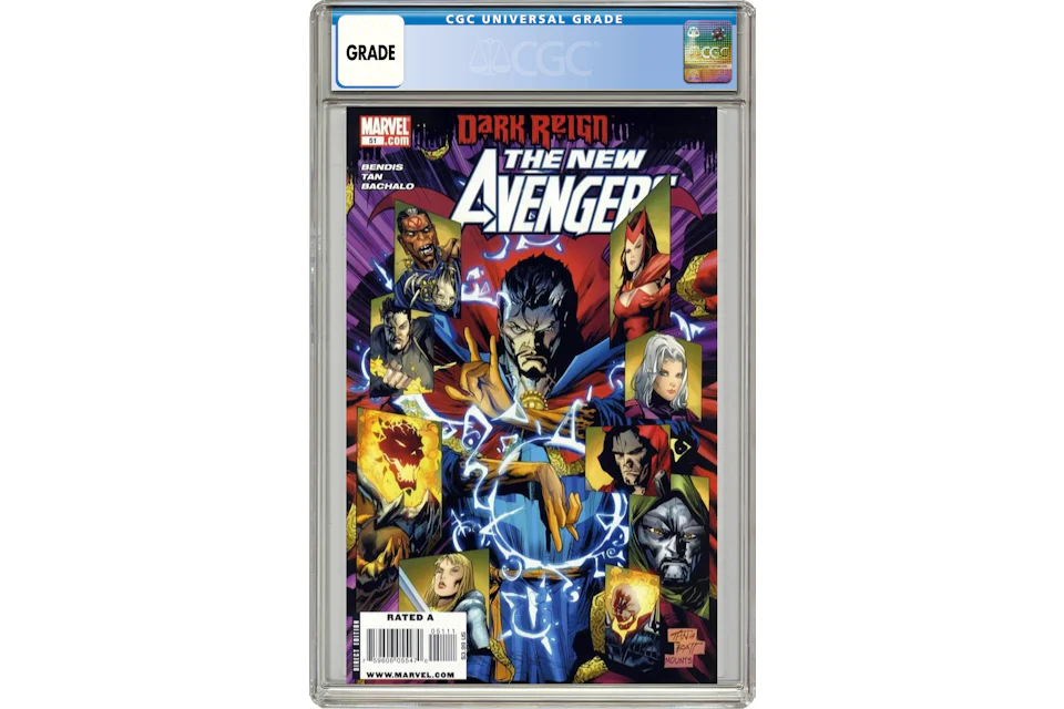 Marvel New Avengers (2005 1st Series) #51A Comic Book CGC Graded - FR