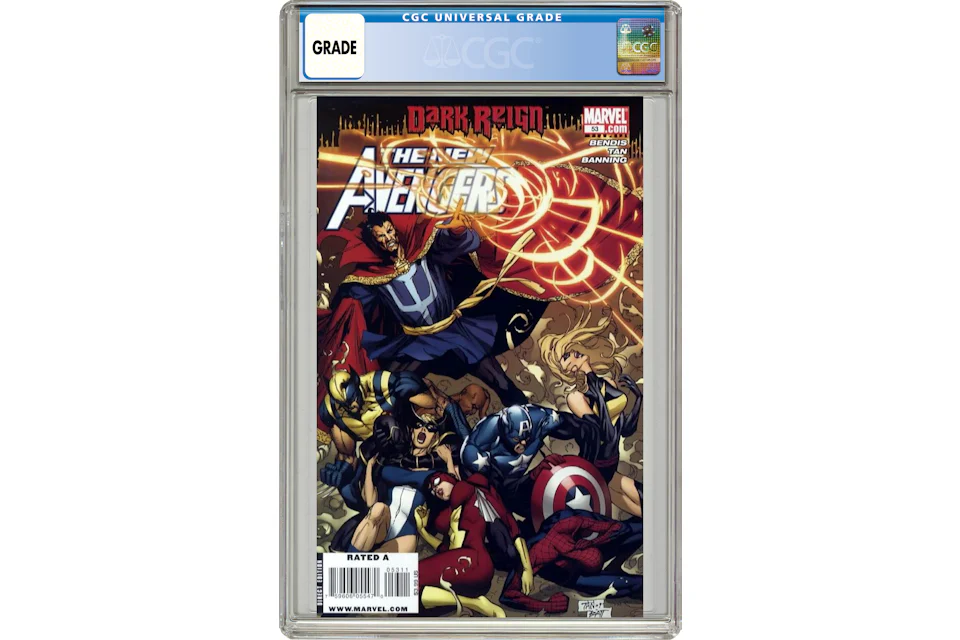 Marvel New Avengers (2005 1st Series) #53A Comic Book CGC Graded
