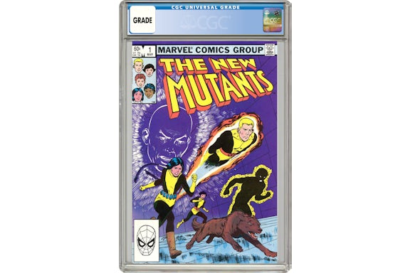 Marvel New Mutants #1 Comic Book CGC Graded