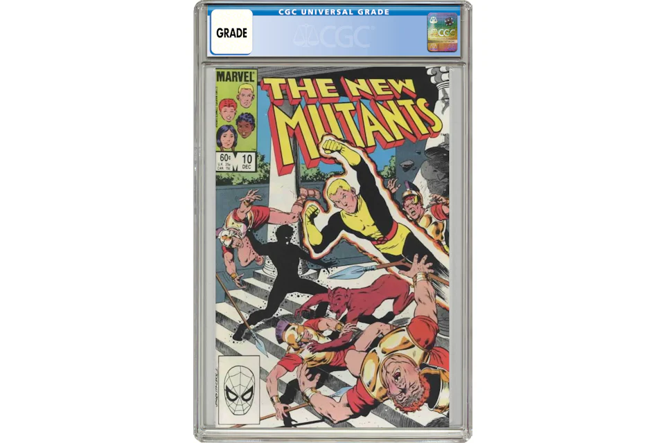 Marvel New Mutants (1983 1st Series) #10 Comic Book CGC Graded