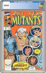 Marvel New Mutants #87 (1st App. of Cable) Comic Book CGC Graded
