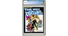 Marvel New Mutants Graphic Novel (1982 Marvel) #1-1ST Comic Book CGC Graded