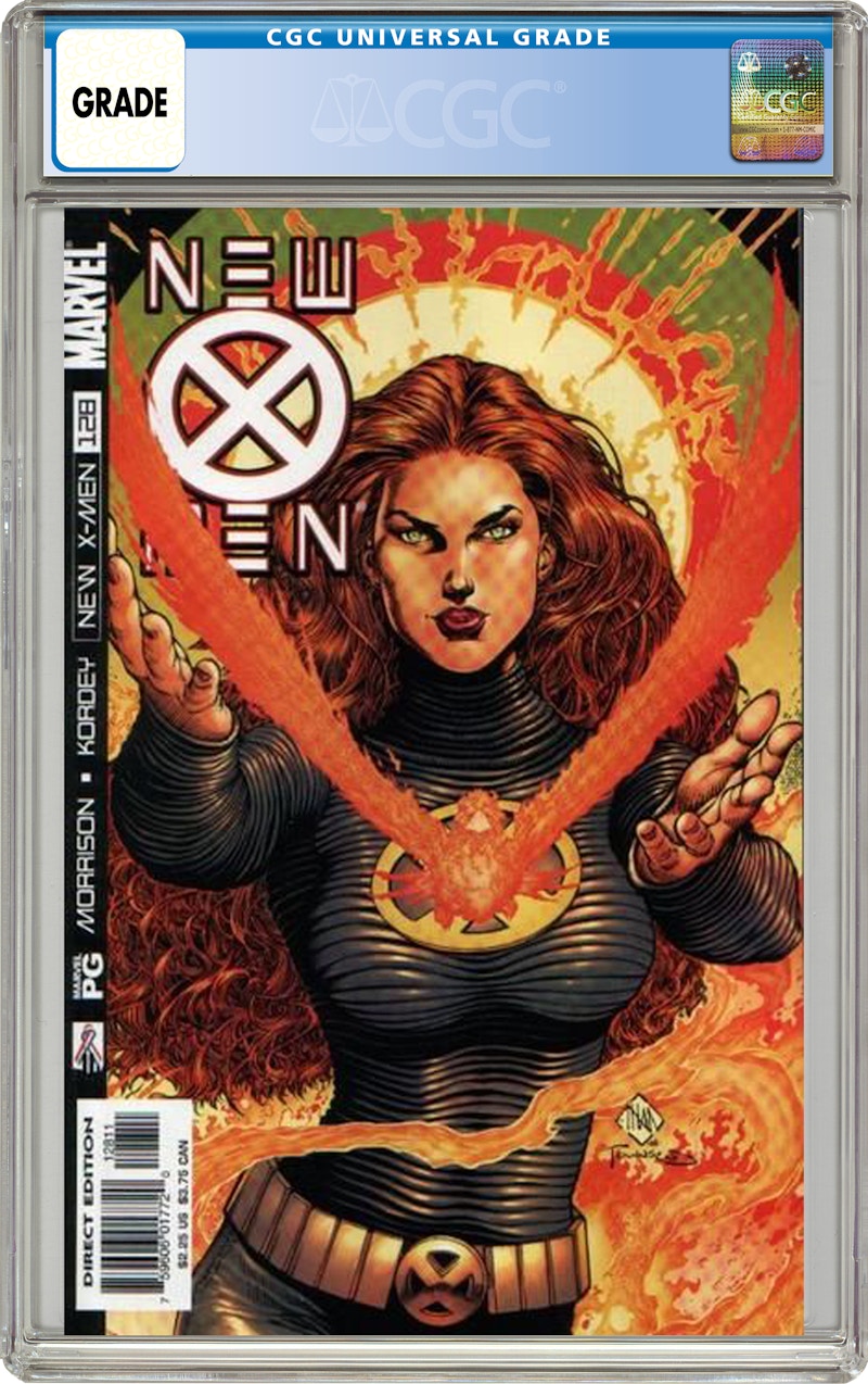 Marvel New XMen 128 Comic Book CGC Graded