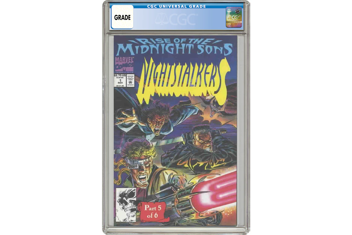 Marvel Nightstalkers (1992) #1U Comic Book CGC Graded