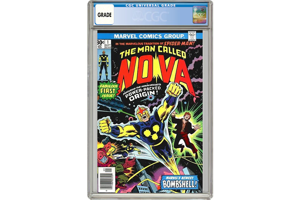 Marvel Nova #1 Comic Book CGC Graded