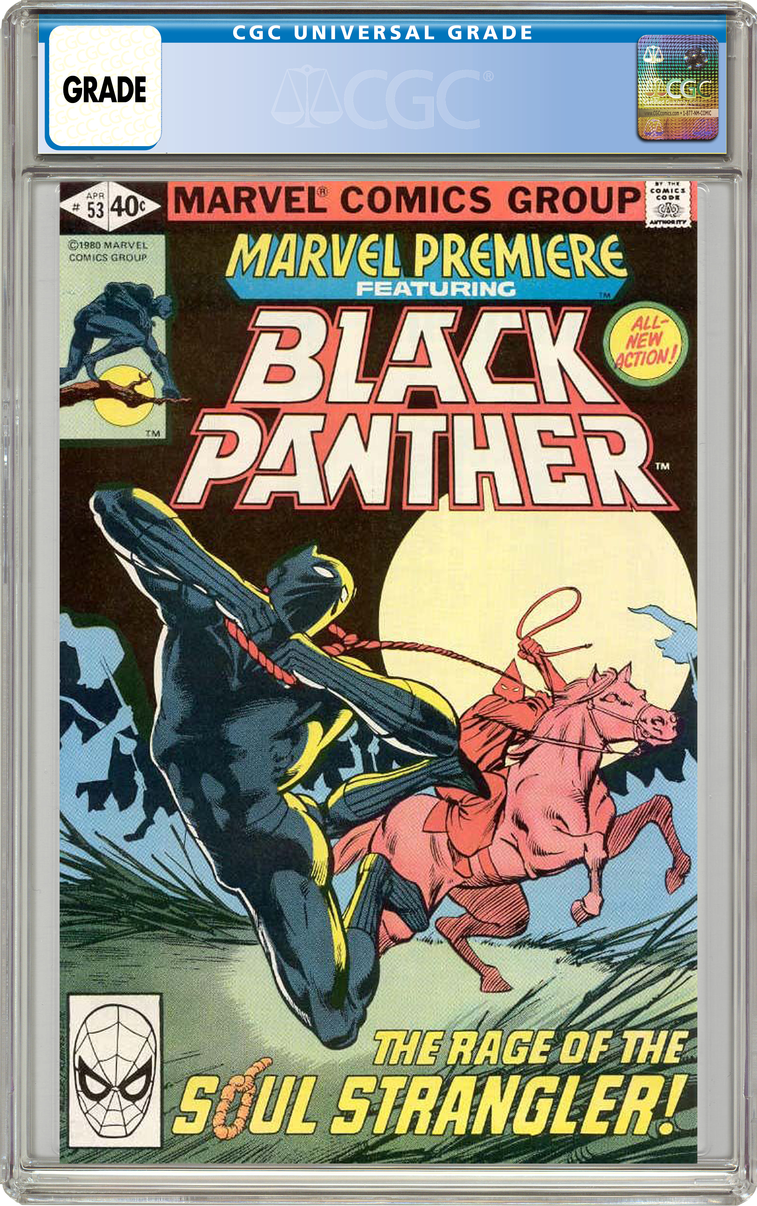 Marvel Premiere (1972) #53 Comic Book CGC Graded