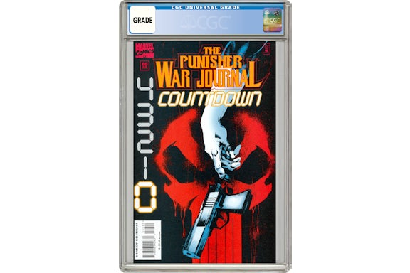 Marvel Punisher War Journal (1988 1st Series) #80 Comic Book CGC Graded