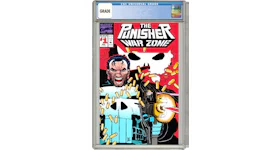 Marvel Punisher War Zone #1 Comic Book CGC Graded