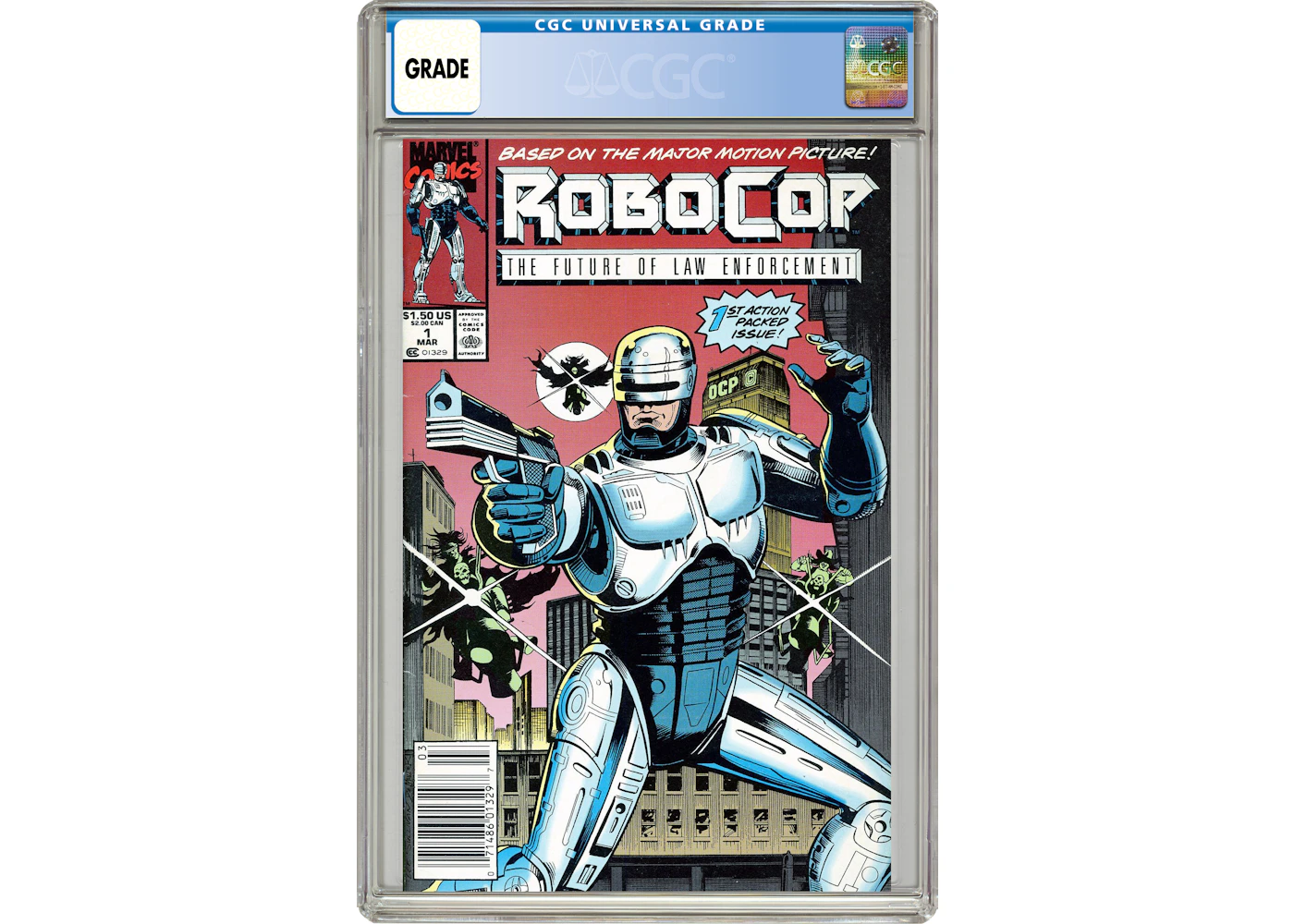 Marvel Robocop (1990 Marvel) #1 Comic Book CGC Graded - US