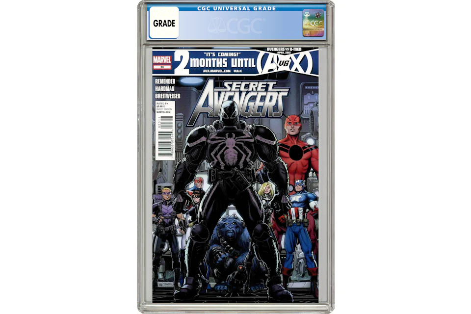 Marvel Secret Avengers (2010 1st Series) #23A Comic Book CGC Graded
