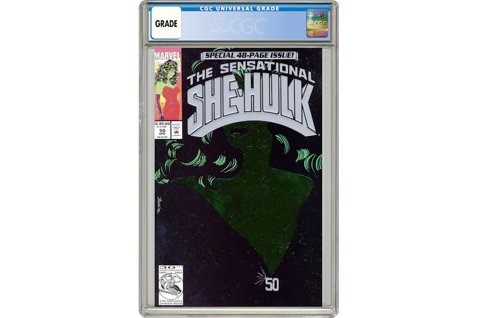 Marvel Sensational She-Hulk (1989) #50 Comic Book CGC Graded