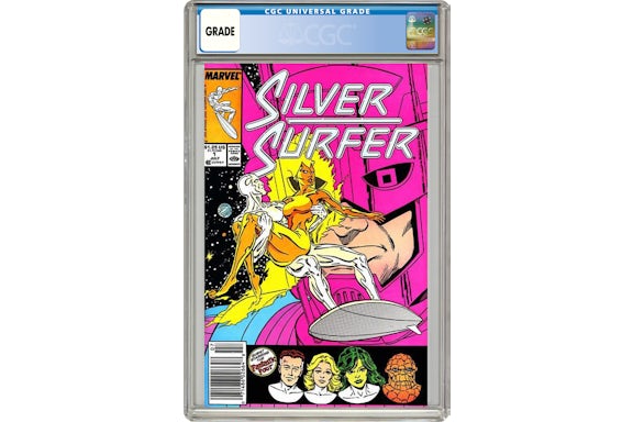 Marvel Silver Surfer (1987 2nd Series) #1 Comic Book CGC Graded