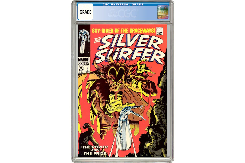 Marvel Silver Surfer #3 (1st App. of Mephisto) Comic Book CGC Graded