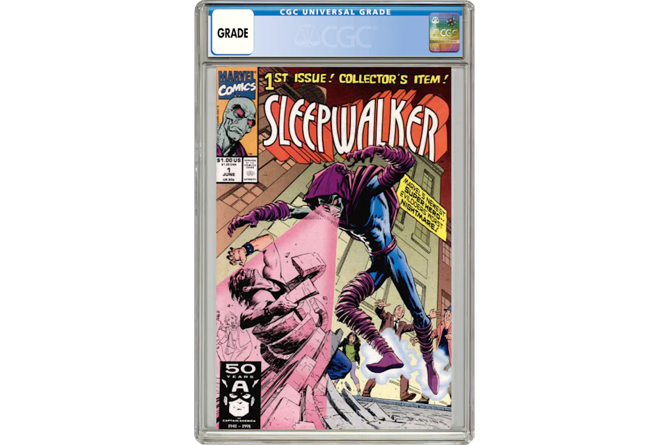 Marvel Sleepwalker (1991) #1 Comic Book CGC Graded