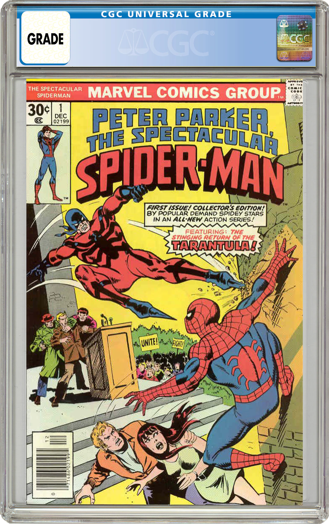 Marvel Spectacular Spider-Man #1 Comic Book CGC Graded - US