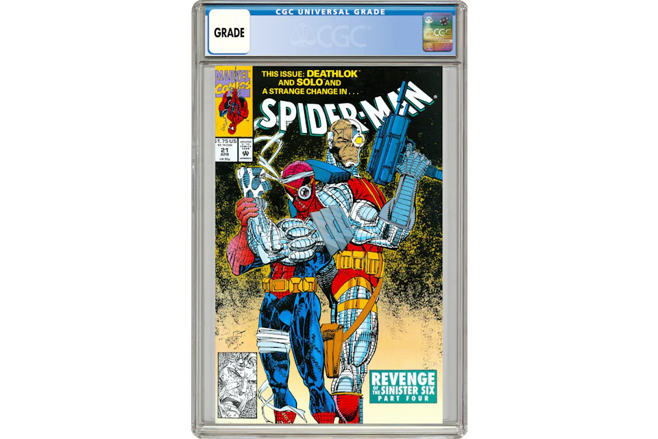 Marvel Spider-Man (1990) #21 Comic Book CGC Graded