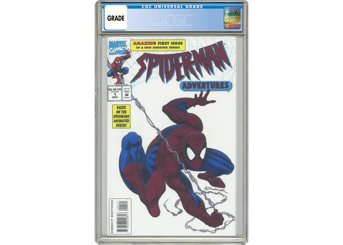 Marvel Spider-Man Adventures (1994) #1D Comic Book CGC Graded - FR