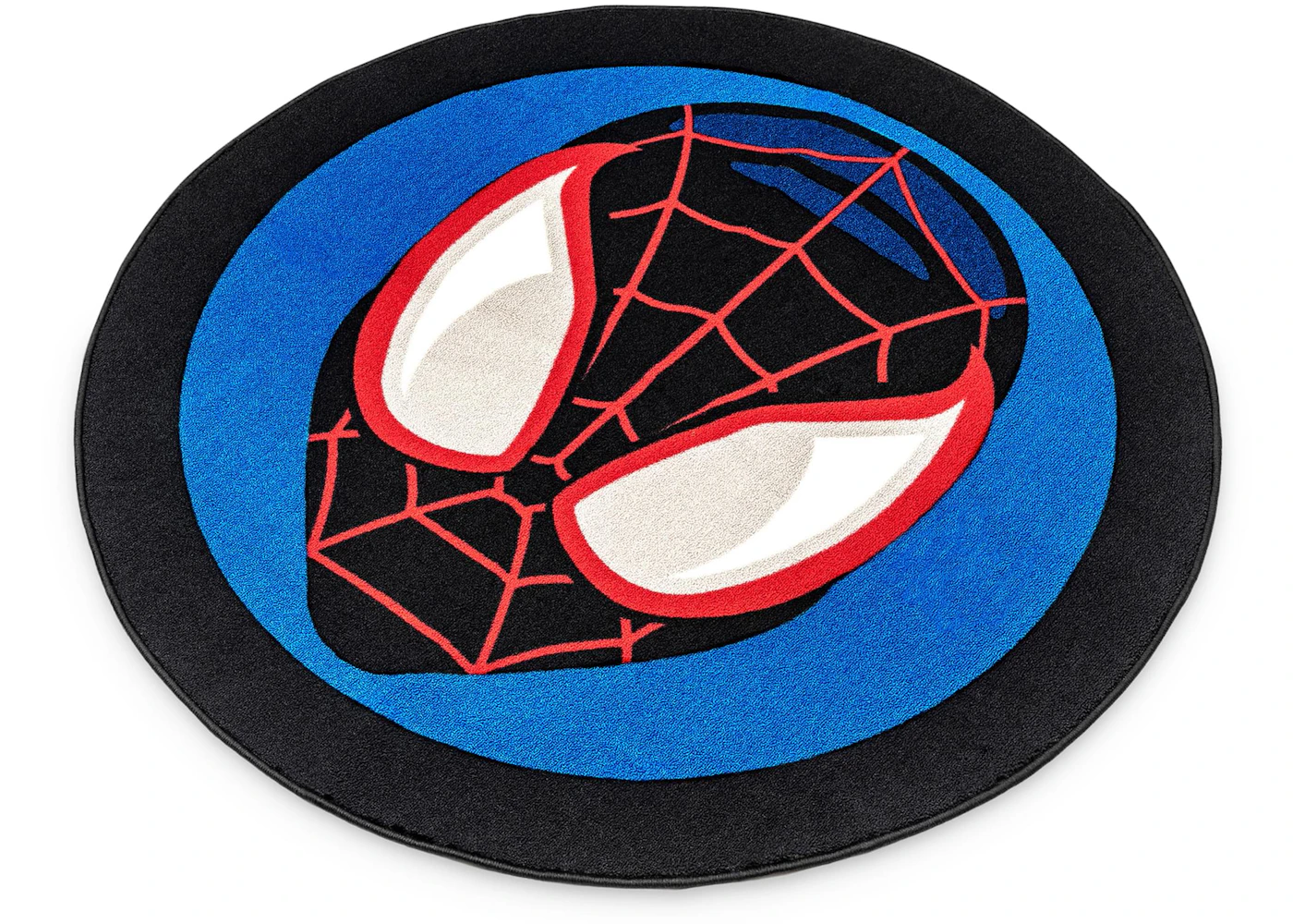 Marvel Spider-Man Miles Morales Mask Round Printed Area Rug - US