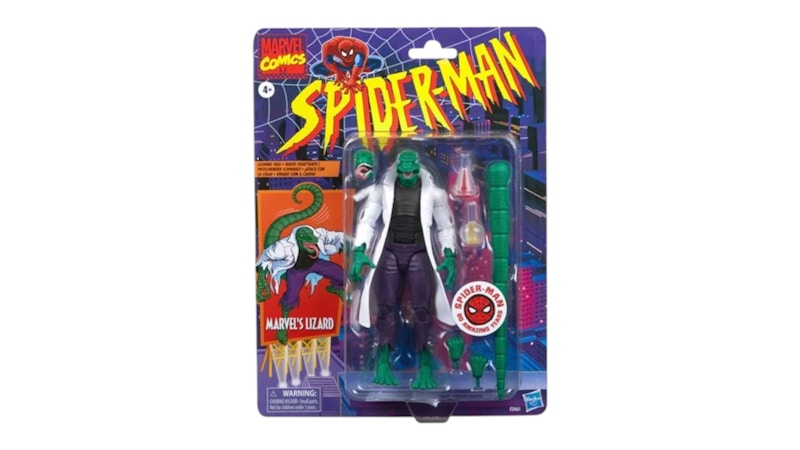 Marvel Spider-Man Retro Marvel Legends Lizard Action Figure