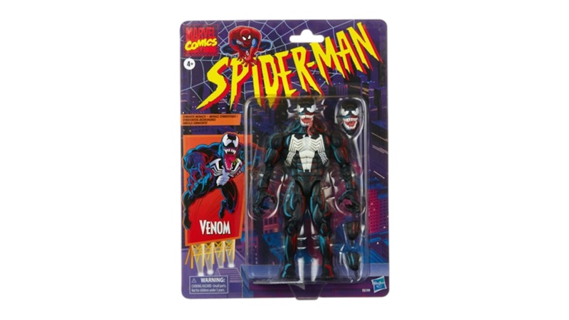 Marvel Spider-Man Retro Marvel Legends Venom Action Figure
