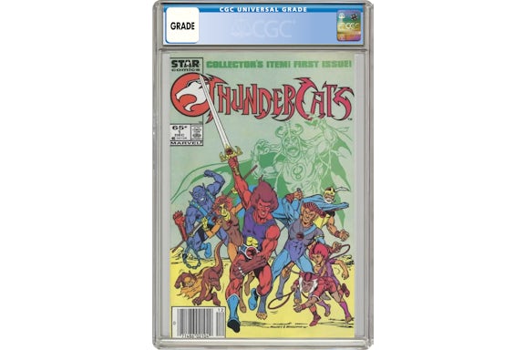 Marvel/Star Comics Thundercats (1985 1st Series Marvel) #1N Comic Book CGC Graded