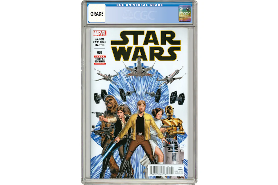 Marvel Star Wars (2015 Marvel) #1A Comic Book CGC Graded
