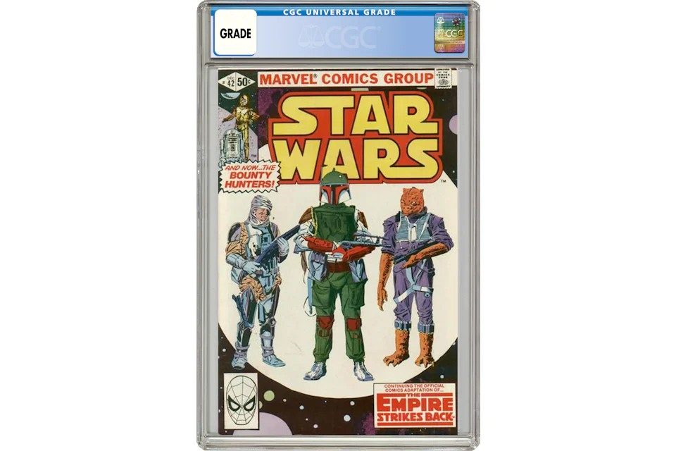 Marvel Star Wars #42 (1st App. Boba Fett) Comic Book CGC Graded