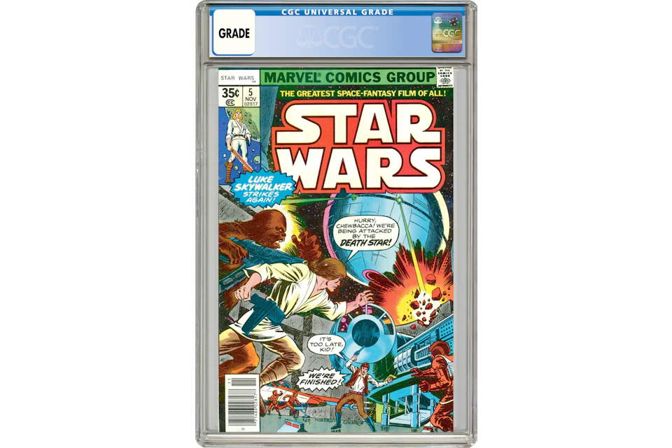 Marvel Star Wars #5 Comic Book CGC Graded