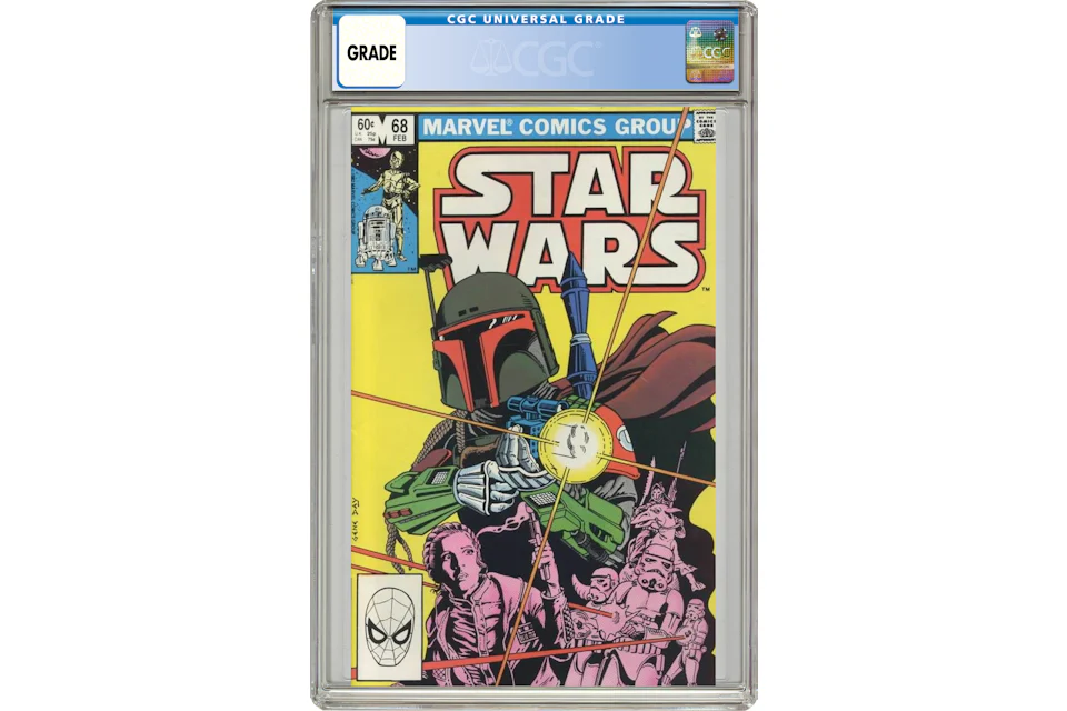 Marvel Star Wars #68 (Boba Fett Key Issue) Comic Book CGC Graded